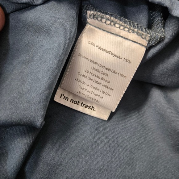 GoLite Mens XL Gray Long Sleeve Snap Hiking Travel Shirt Polyester performance - Picture 4 of 9